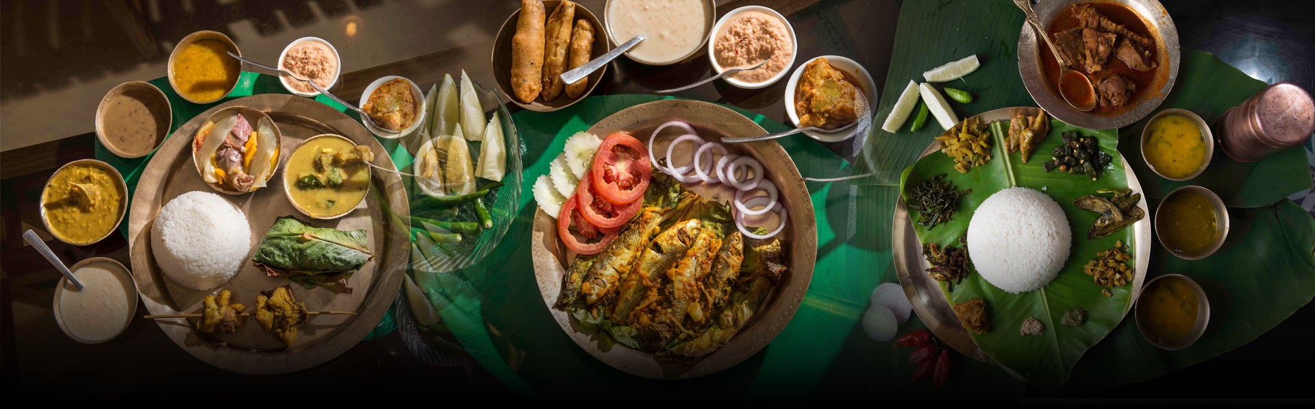 Authentic Traditional Assamese Thali & Cuisine Spread